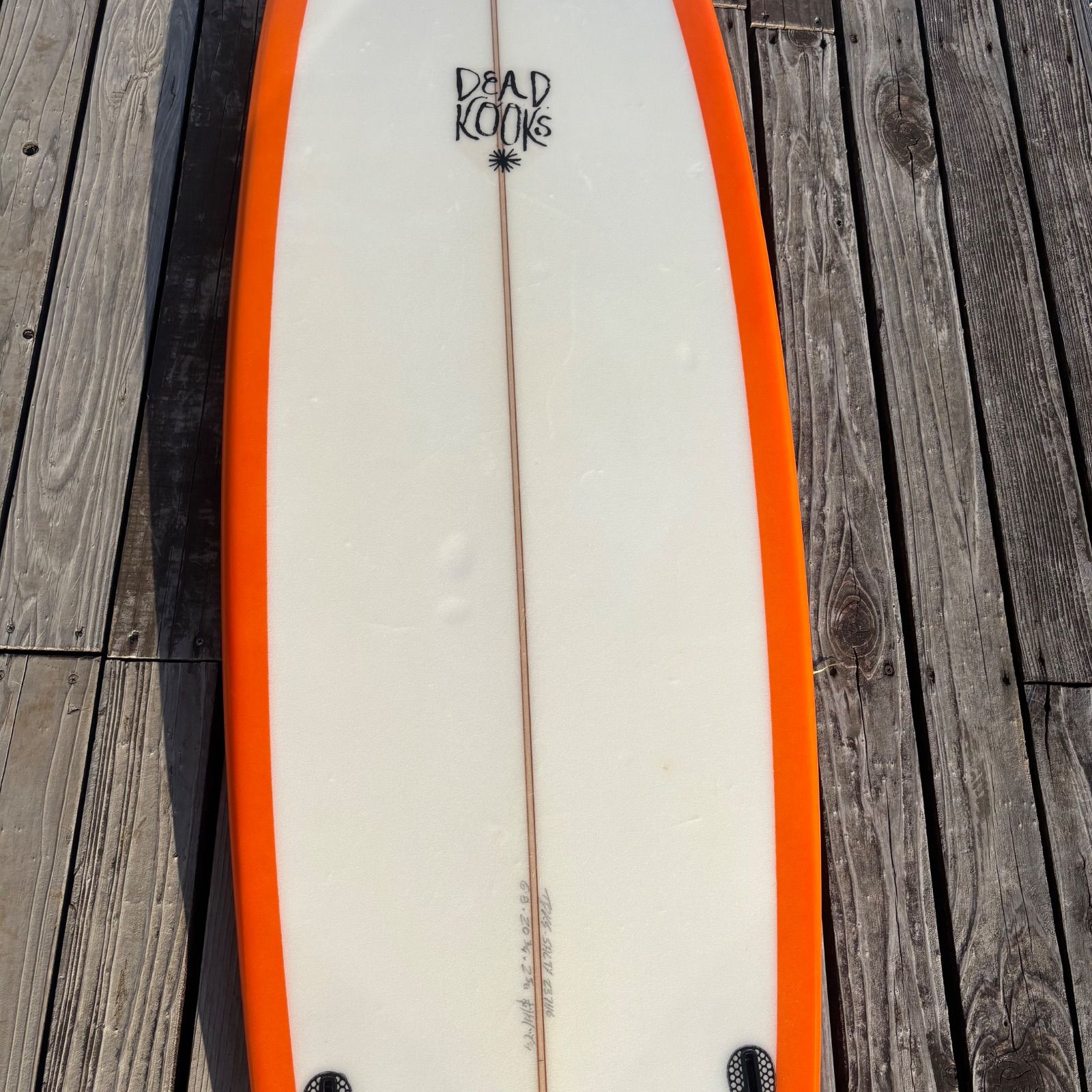 送料別途ご請求 ミッドレングス 2+1 FCS2 DEADKOOKS / SALTY 6'8