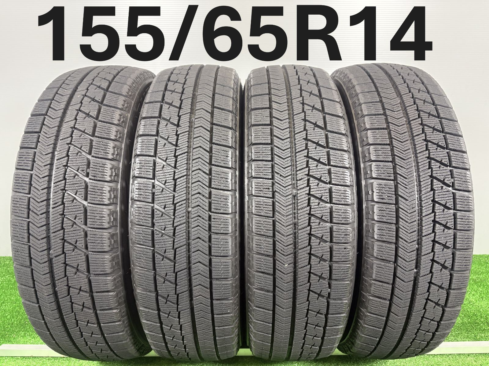 155/65R14 ブリヂストンVRX 2020年製　中古冬 タイヤ４本セット 送料無料☆155/65R14 ブリヂストン VRX 2020年製 4本 冬 タイヤ