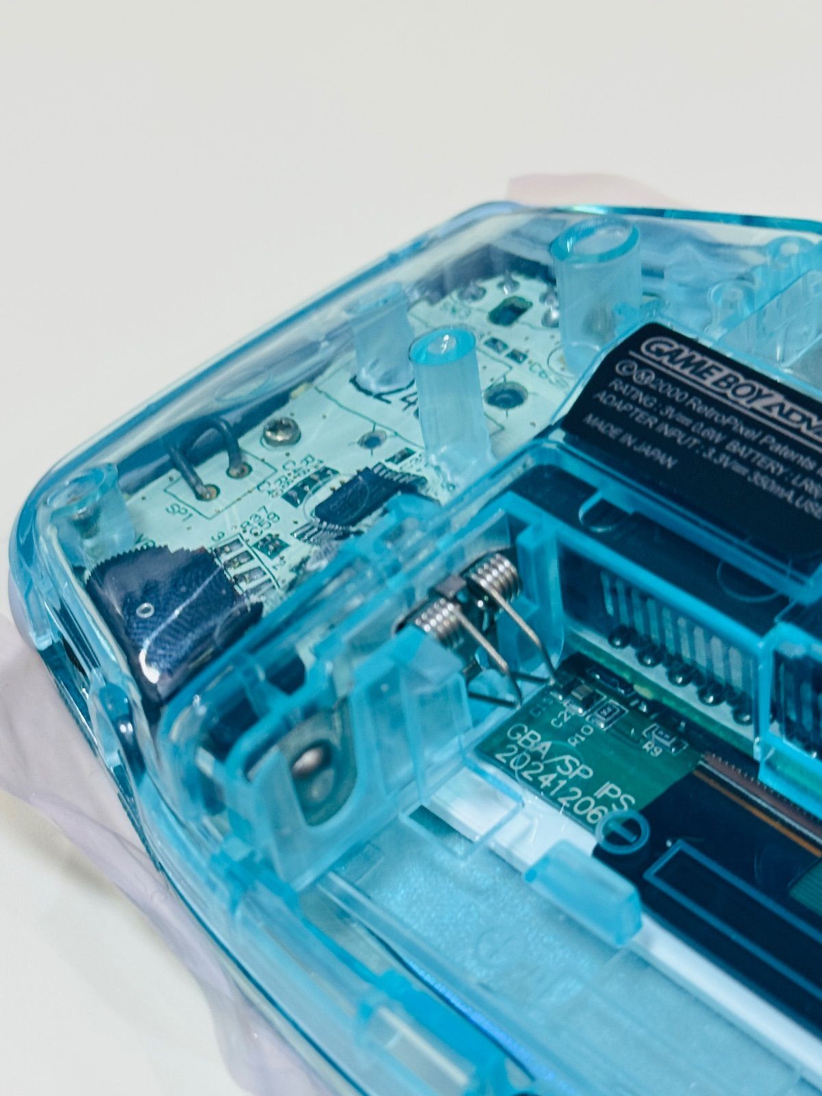 カスタム本体 クリアブルー