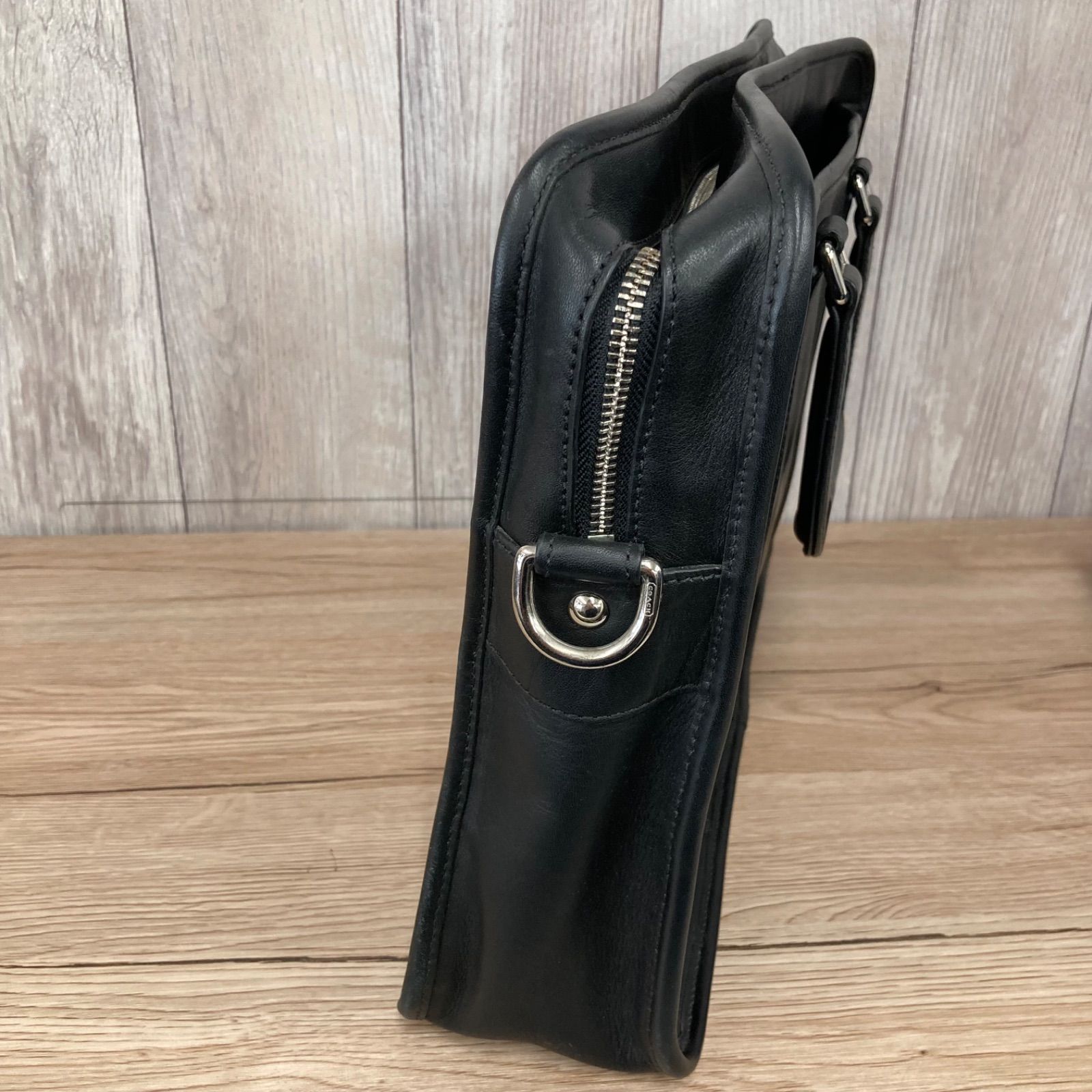 COACH コーチ ビジネスバック ブリーフケース 70374 レザー ショルダー