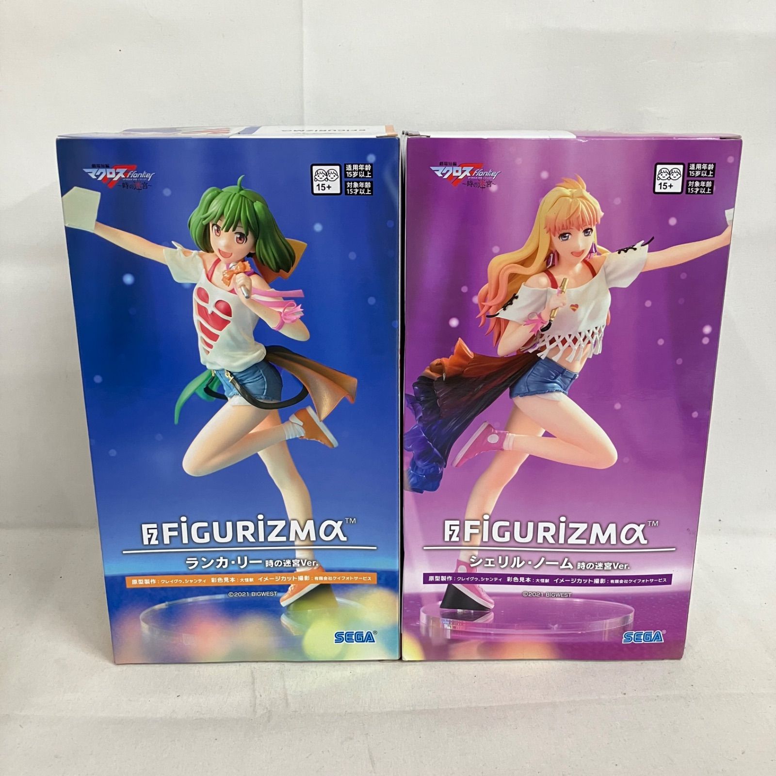 『新品、未使用品』マクロスフロンティア　ラジコン　シェリル＆ランカ セット マクロスF きゃらコン ラジコン シェリル・ノーム ランカ・リー