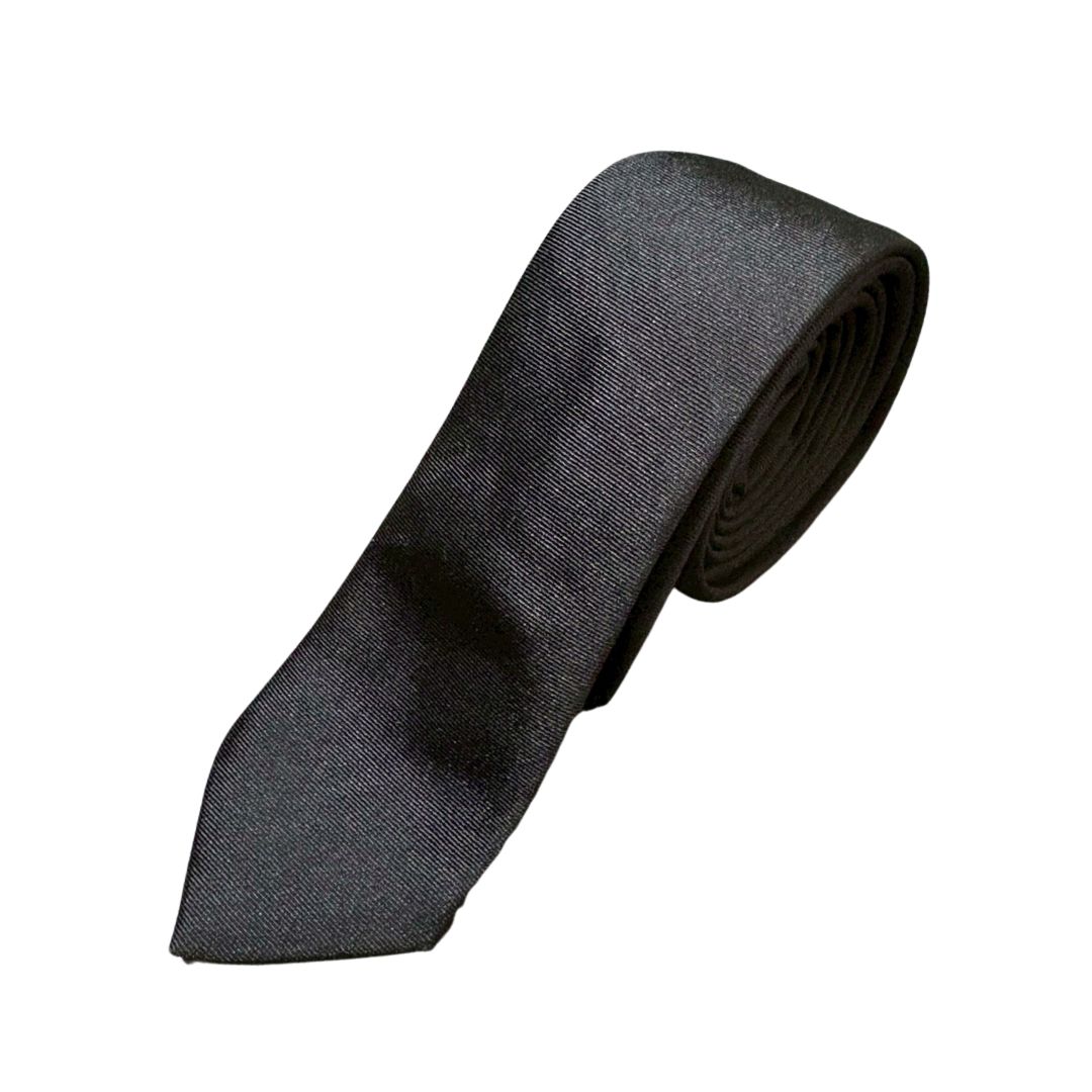 ディオール DIOR ネクタイ アトリエ ATELIER 黒 ブラック シルク ロゴ