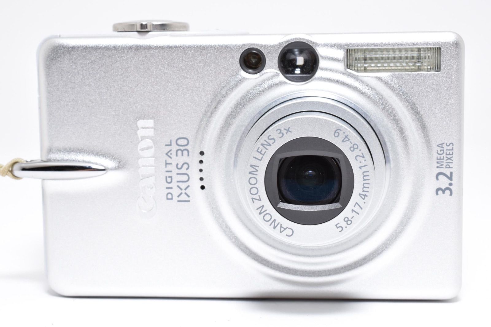 美品】キヤノン Canon DIGITAL ixy 30 シルバー コンパクトデジタル