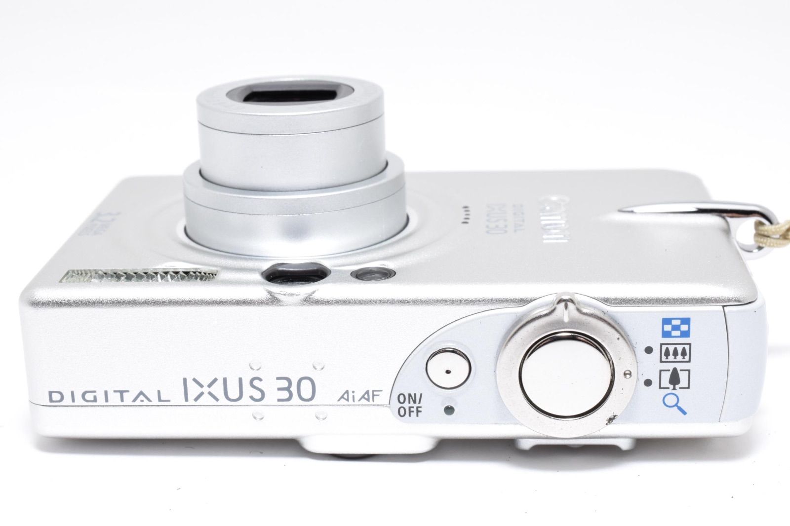 美品】キヤノン Canon DIGITAL ixy 30 シルバー コンパクトデジタル