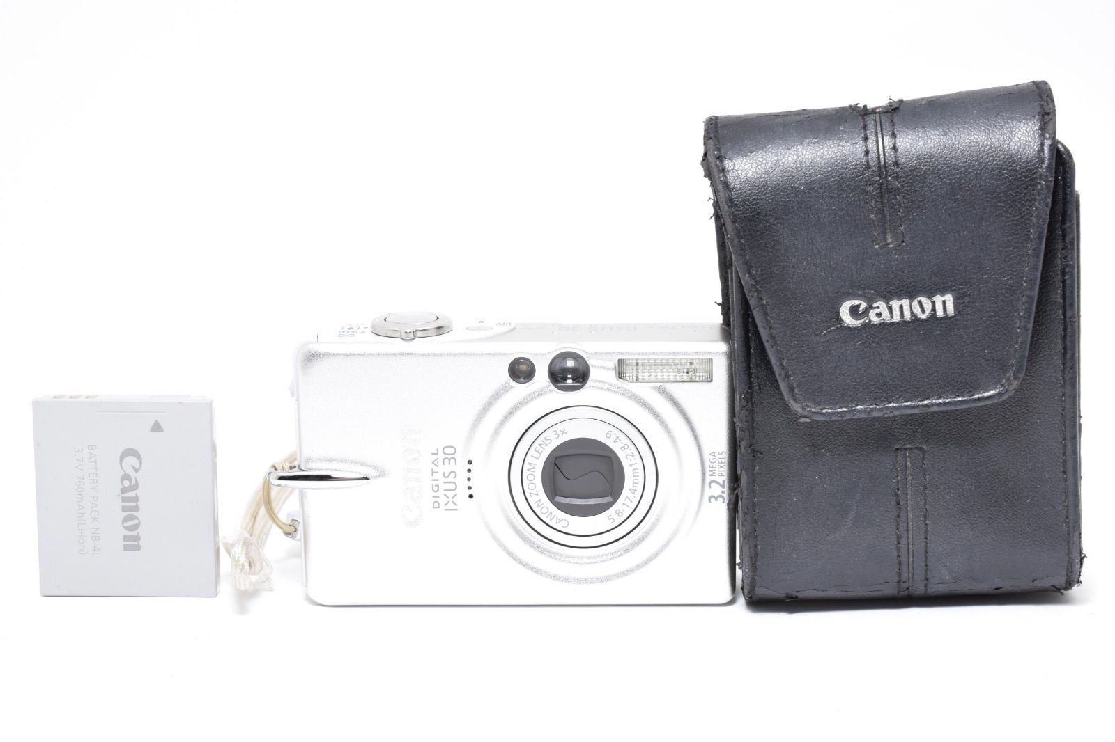 美品】キヤノン Canon DIGITAL ixy 30 シルバー コンパクトデジタル