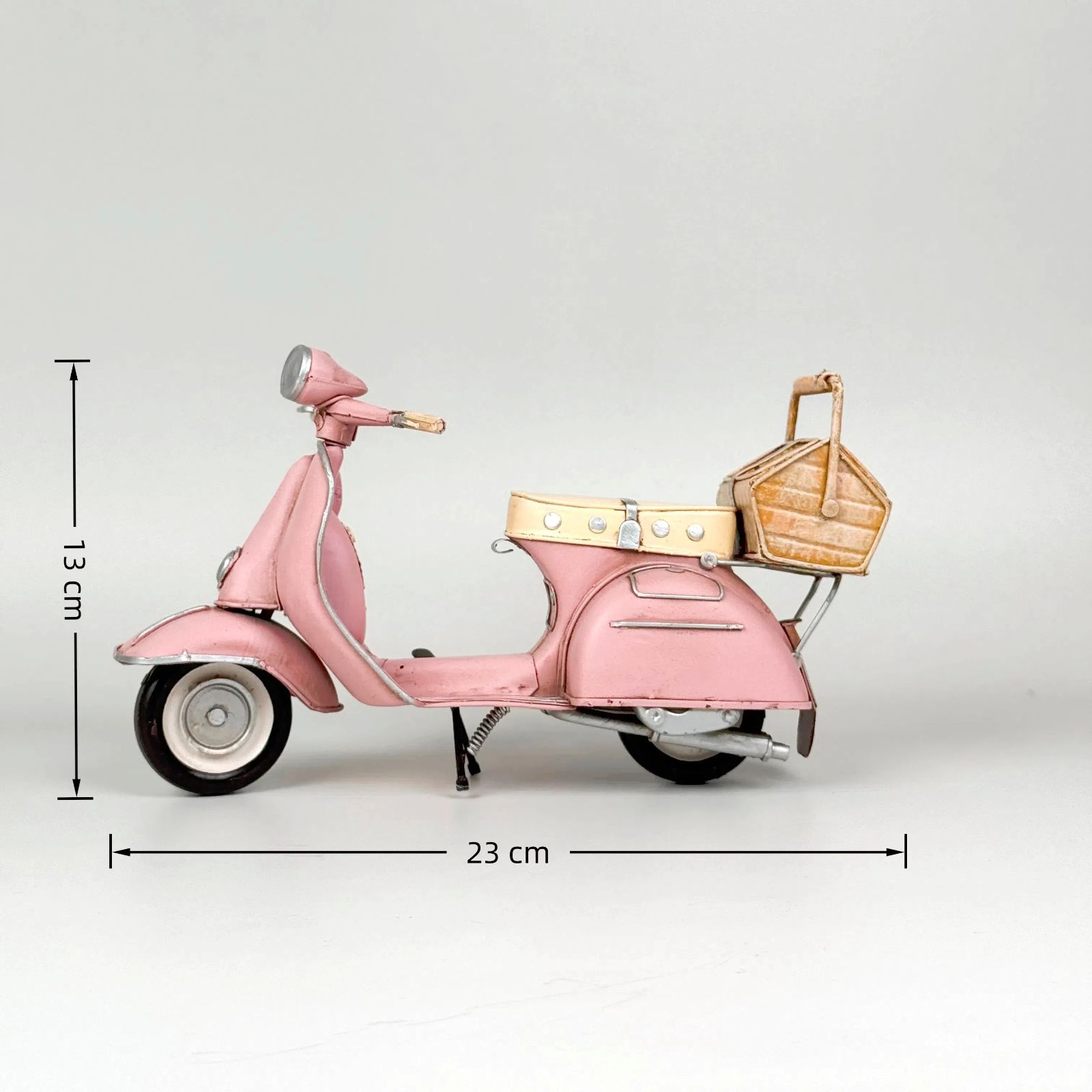 ミニチュア 1/8スケール Vespa Italy ベスパ ビンテージバイク レトロ