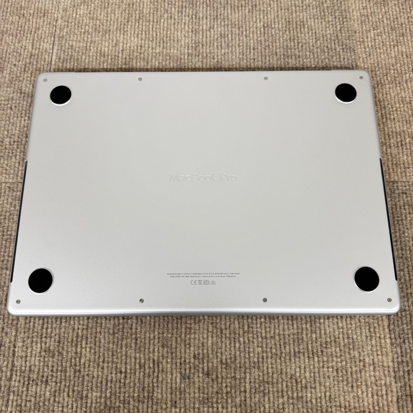 送料無料】美品 Apple MacBook Pro 14(2021, A2442) M1 PRO / RAM 32GB