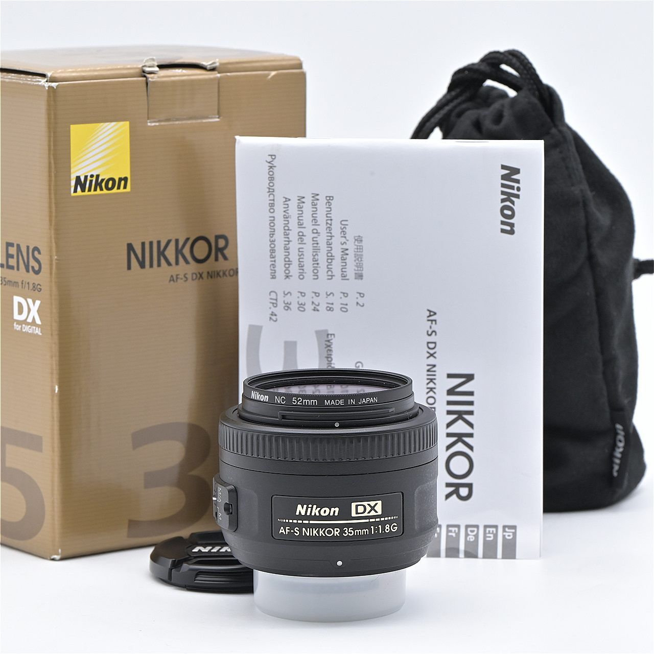 Nikon ニコン AF-S DX NIKKOR 35mm F1.8G 交換レンズ【中古】 - メルカリ