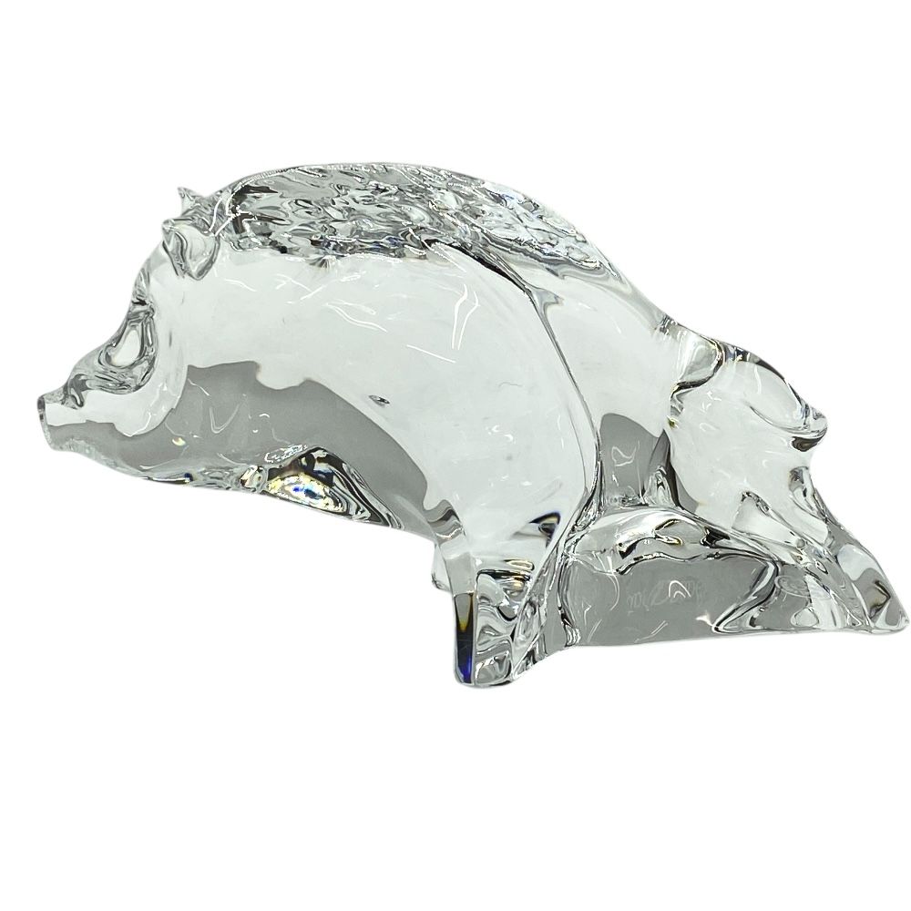 バカラ オブジェ 置物 インテリア フィギュリン 干支 イノシシ