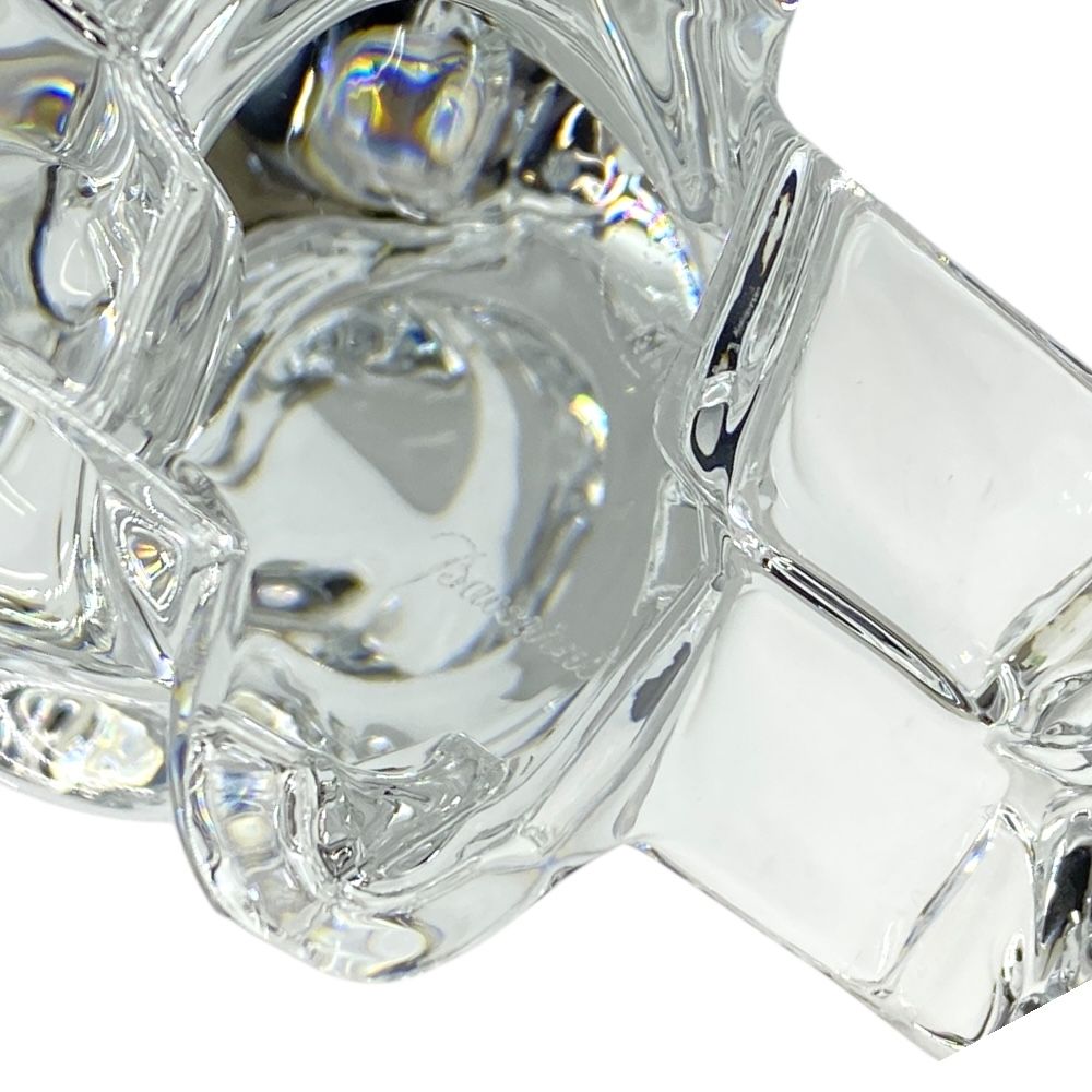 バカラ オブジェ 置物 インテリア フィギュリン スキーイング ベア