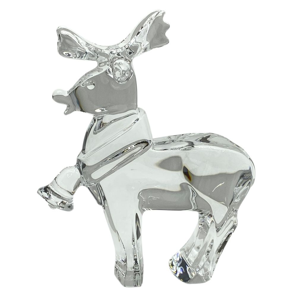 バカラ オブジェ 置物 インテリア フィギュリン トナカイ クリスマス