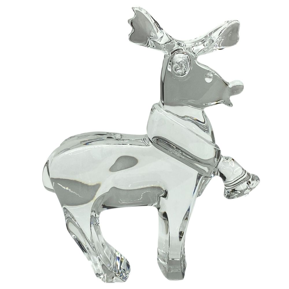 バカラ オブジェ 置物 インテリア フィギュリン トナカイ クリスマス