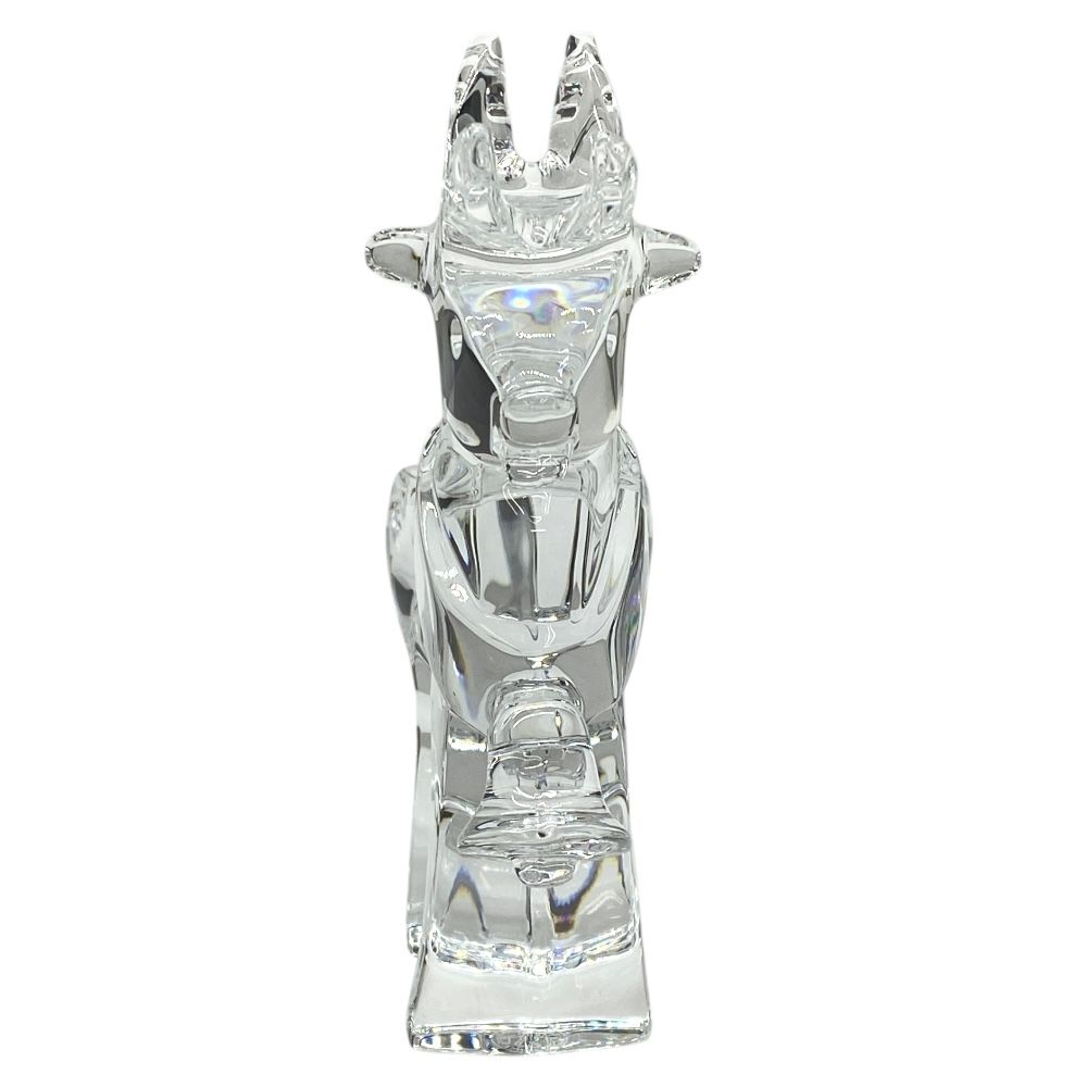 石島　Baccarat バカラ クリスタルガラス トナカイ 置物クリスマス 石島 Baccarat バカラ クリスタルガラス トナカイ 置物クリスマス 石島
