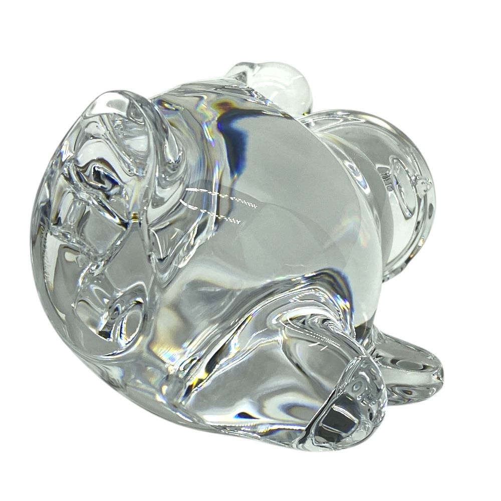 バカラ オブジェ 置物 インテリア フィギュリン プレイング スノーマン