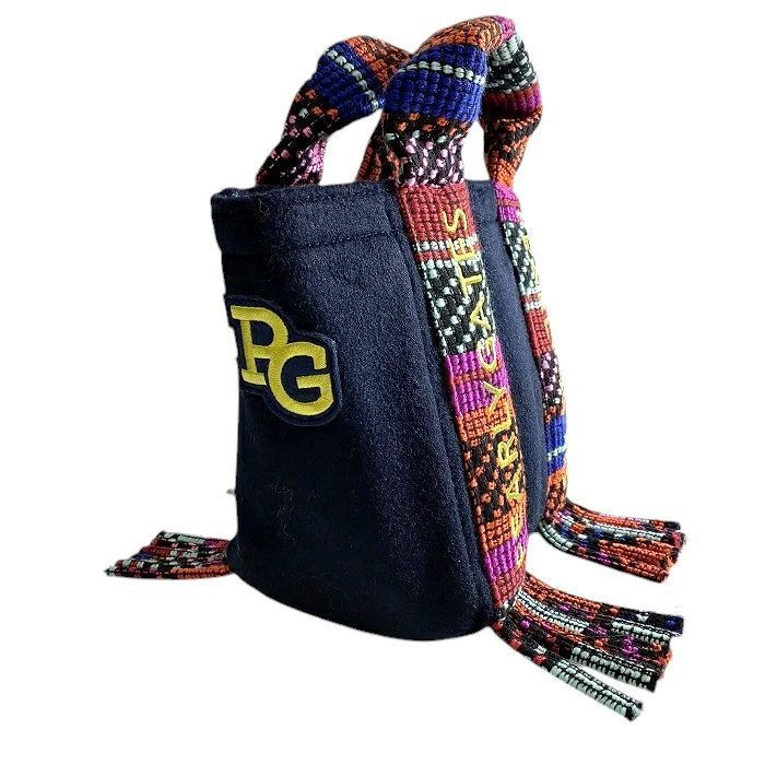 PEARLY GATES パーリーゲイツ ゴルフ ソフトボア ロゴ刺繍 フリンジ