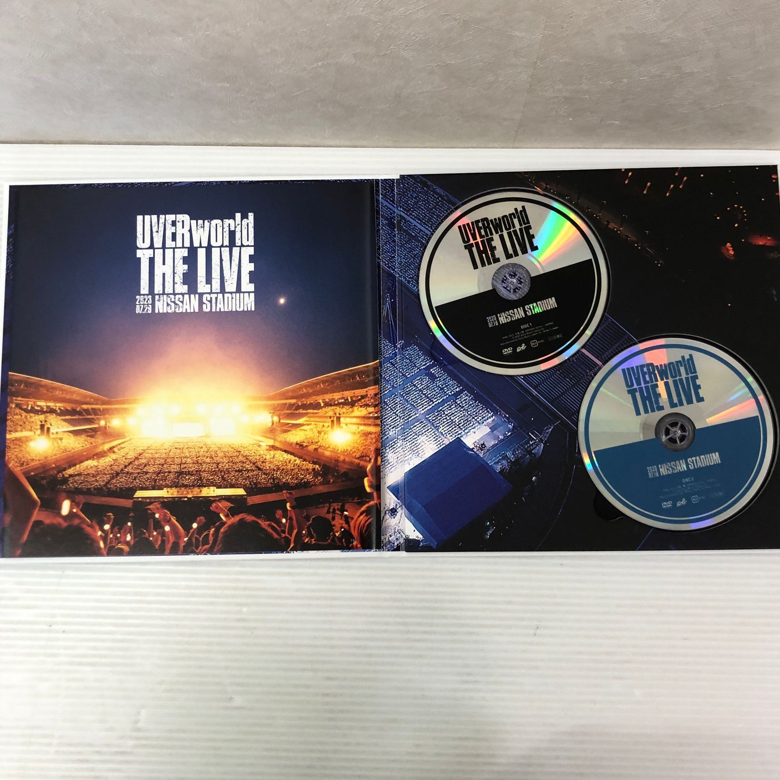 （新品未開封品） UVERworld NISSAN STADIUM 限定アイテム UVERworld THE LIVE at NISSAN STADIUM 2023.07.29 (DVD) (初回生産