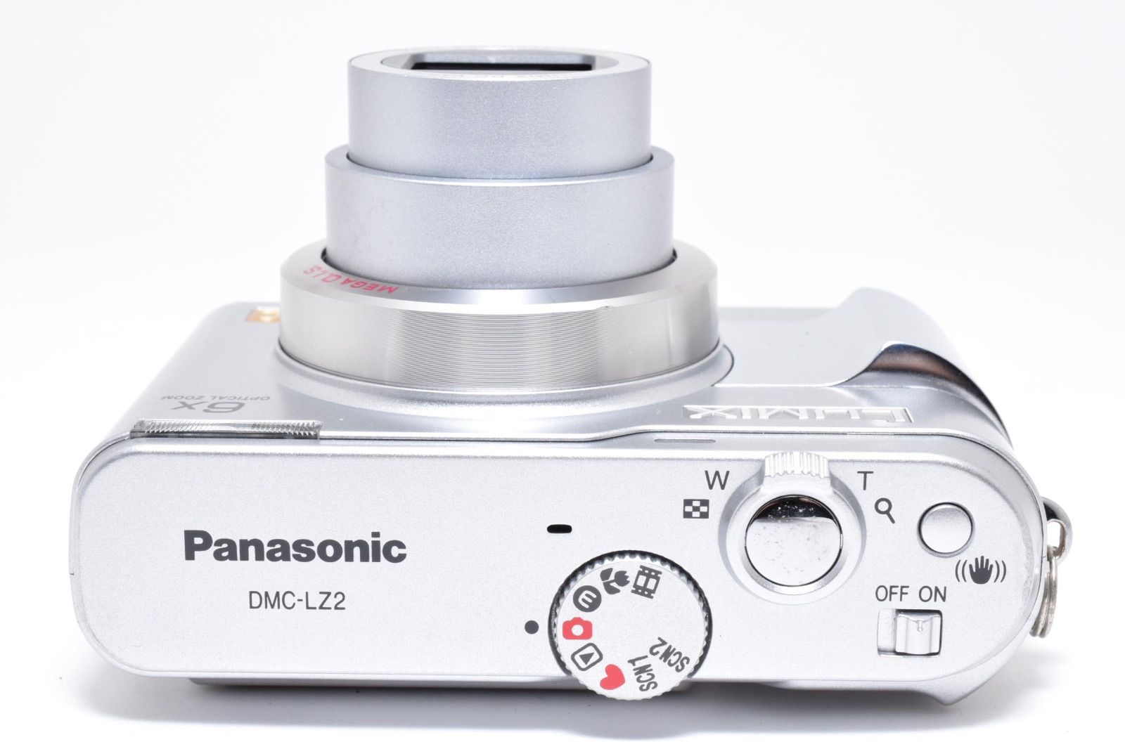 パナソニック Panasonic LUMIX DMC-LZ2 シルバー コンパクトデジタル 