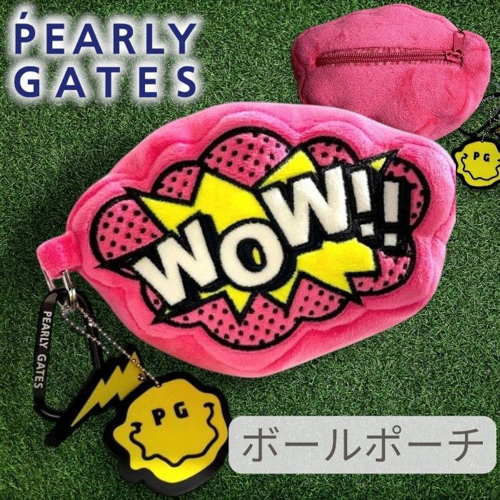 PEARLY GATES パーリーゲイツ ゴルフ TOKE NICO 吹き出しロゴ ボア素材