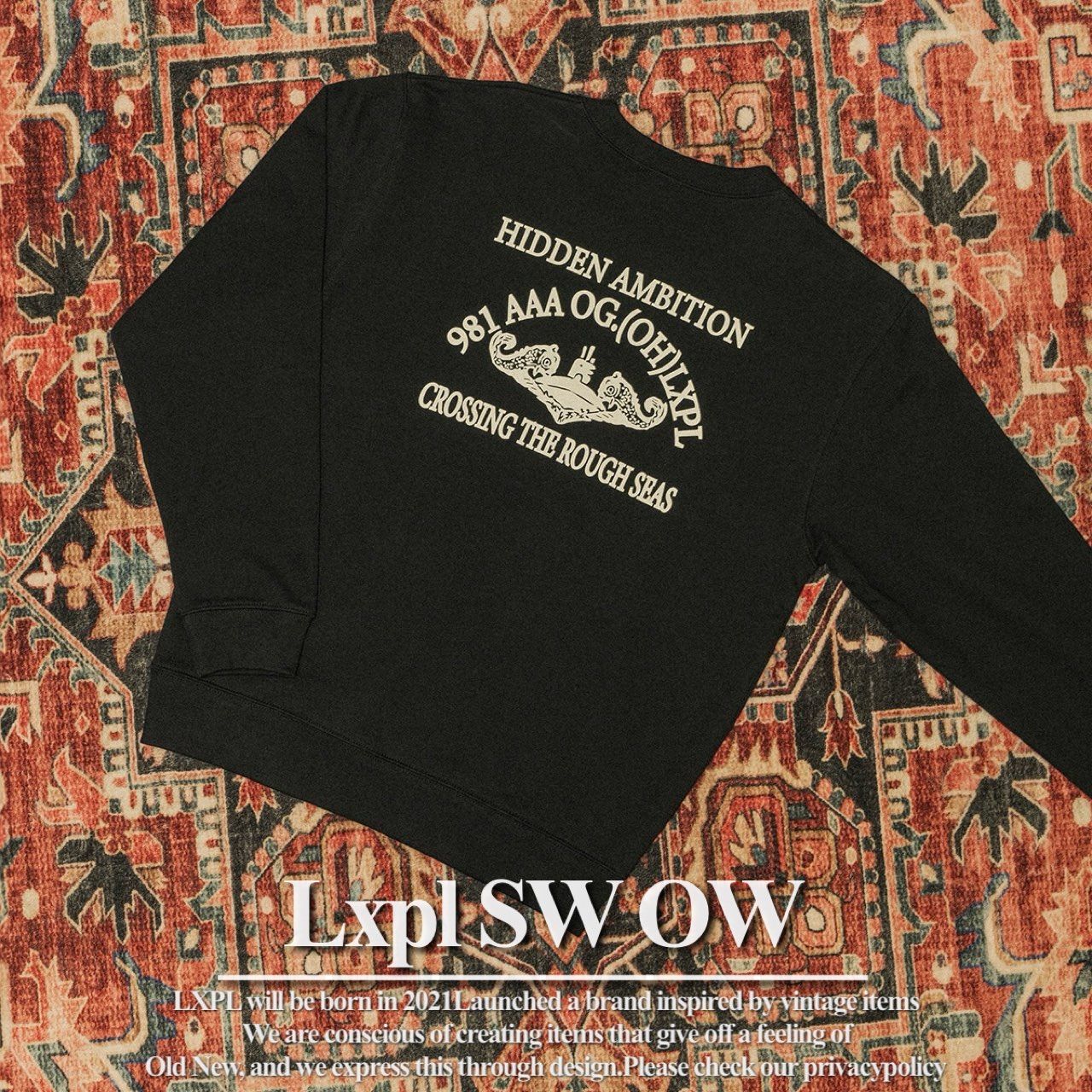 LXPL SW OW ブラック アメカジ スウェット - メルカリ