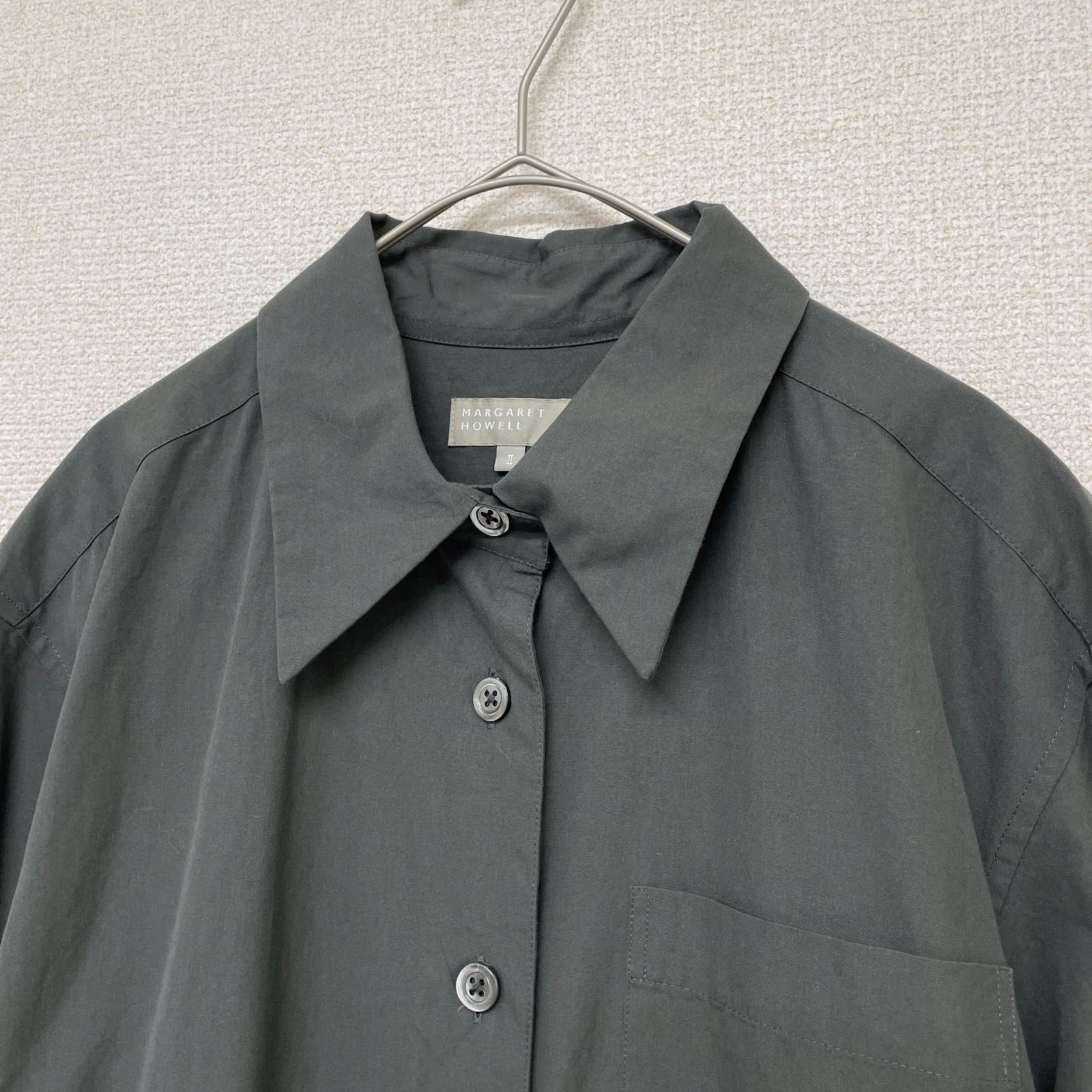 MARGARET HOWELL マーガレットハウエル シャツワンピース ロング