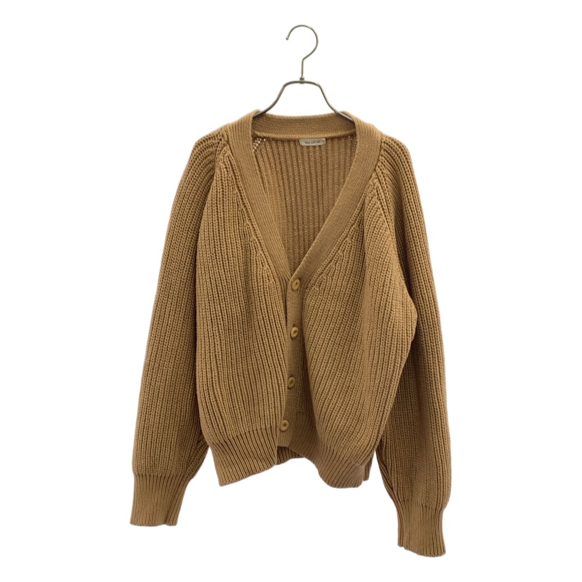 seed and soil / シードアンドソイル | Organic cotton cardigan