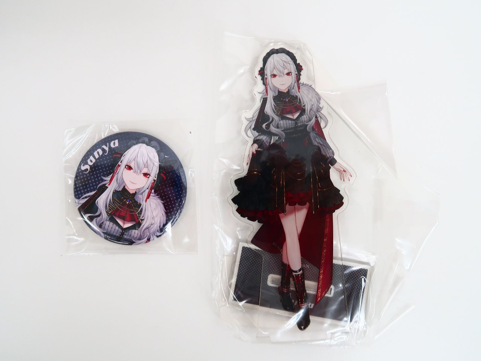 2点セット にじさんじ 4月1日グッズ サーニャ(葛葉) アクリルスタンド