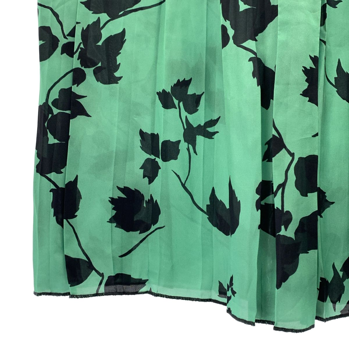 美品 PLAN C フラワープリント プリーツスカート 美品】 Plan C