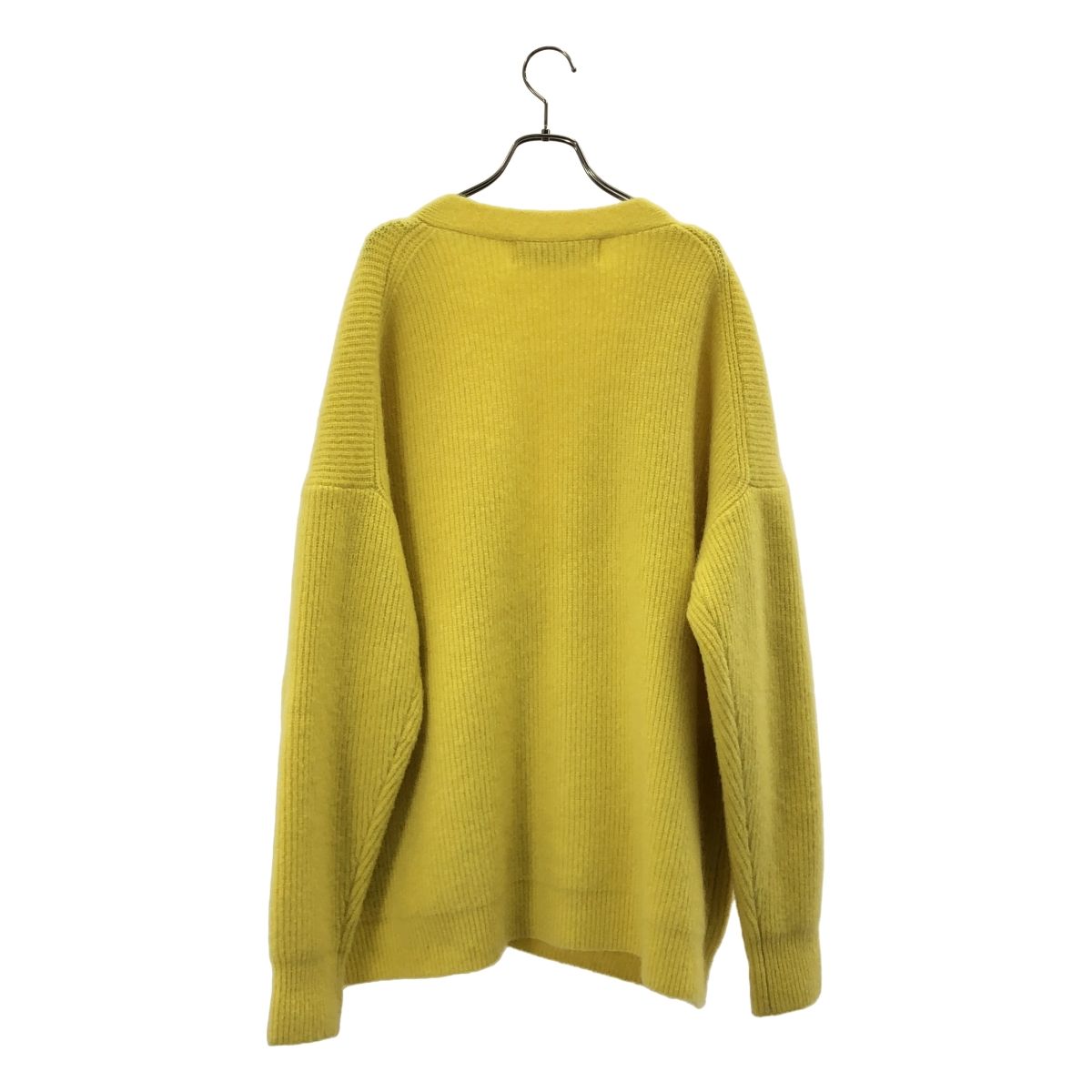 Shinzone / シンゾーン | モヘア Vネック カーディガン | F | イエロー