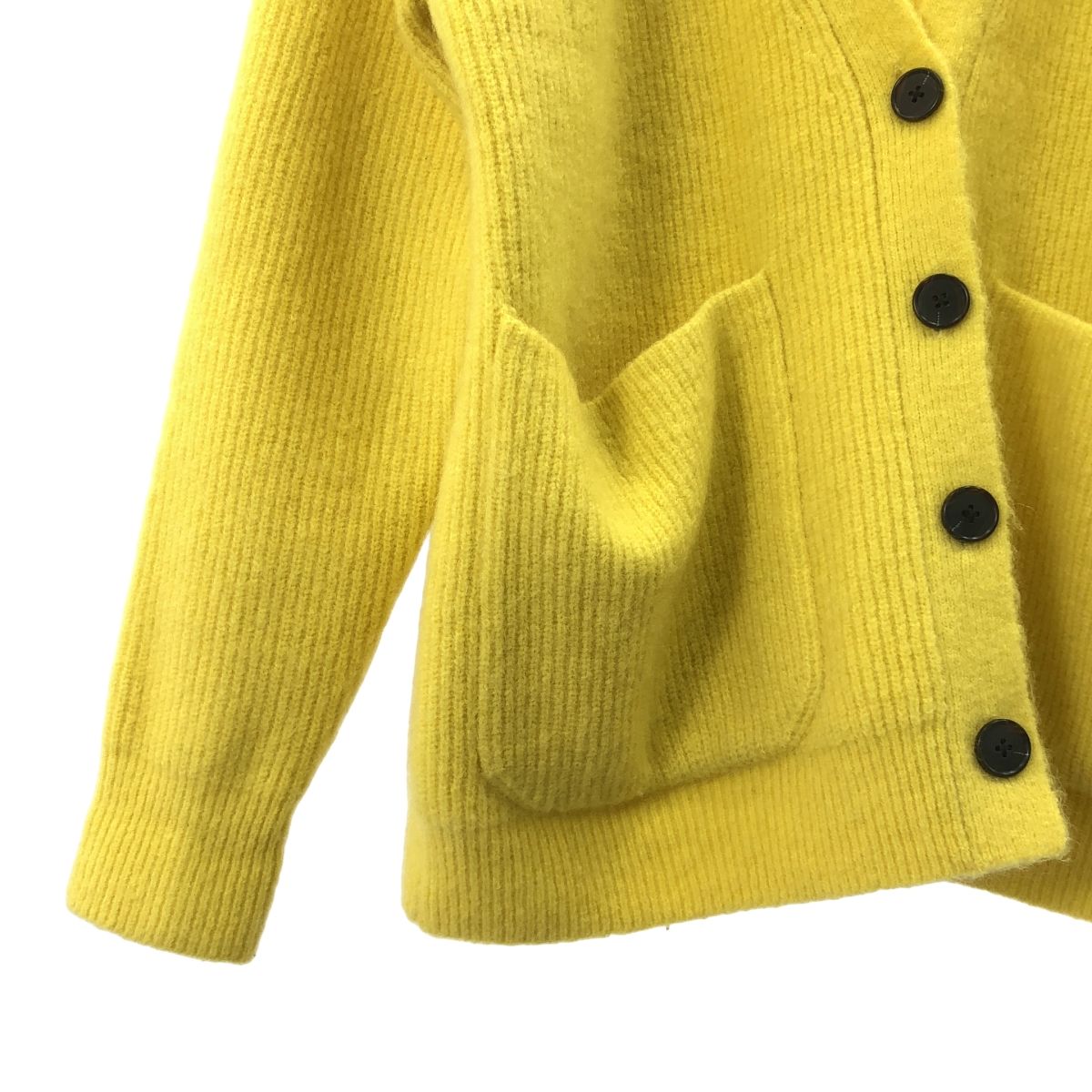 S.F.C イエロー モヘア　Vネックカーディガン Shinzone / シンゾーン | モヘア Vネック カーディガン | F | イエロー
