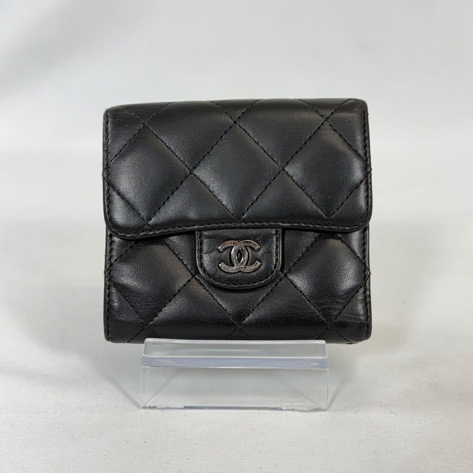 人気・美品】CHANEL シャネル ココマーク ラムスキン マトラッセ