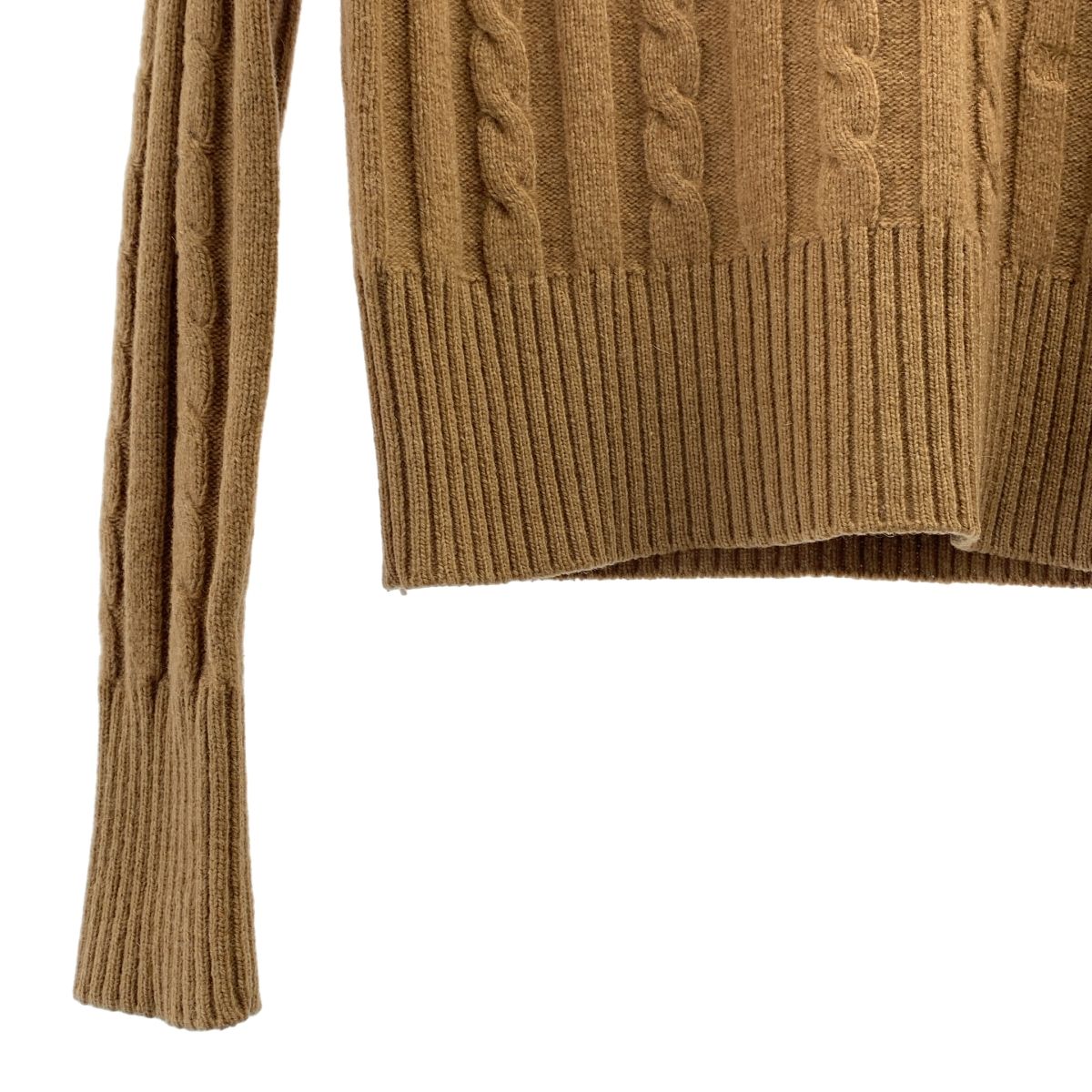 CELINE / セリーヌ | フィービー期 カシミヤ混 ケーブルニット | XS