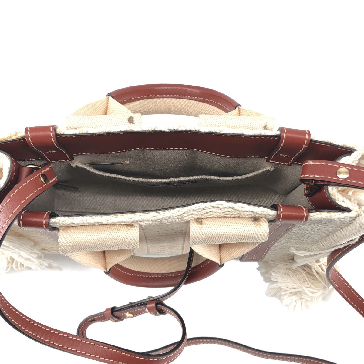 美品】 Chloe / クロエ | Woody ウッディ スモール フリンジ 2Way