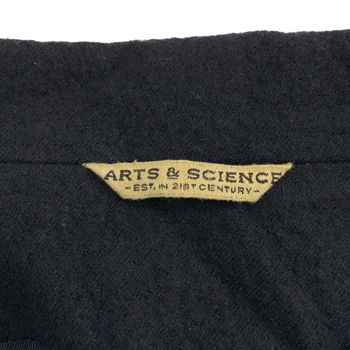 ARTS&SCIENCE / アーツアンドサイエンス | 縮絨ウール 1B テーラード