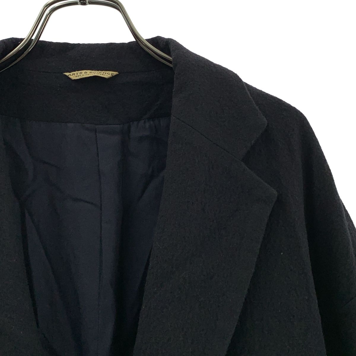【美品】ARTS&SCIENCE/縮絨ウールのテーラードジャケット/０ ARTS&SCIENCE / アーツアンドサイエンス | 縮絨ウール 1B テーラード