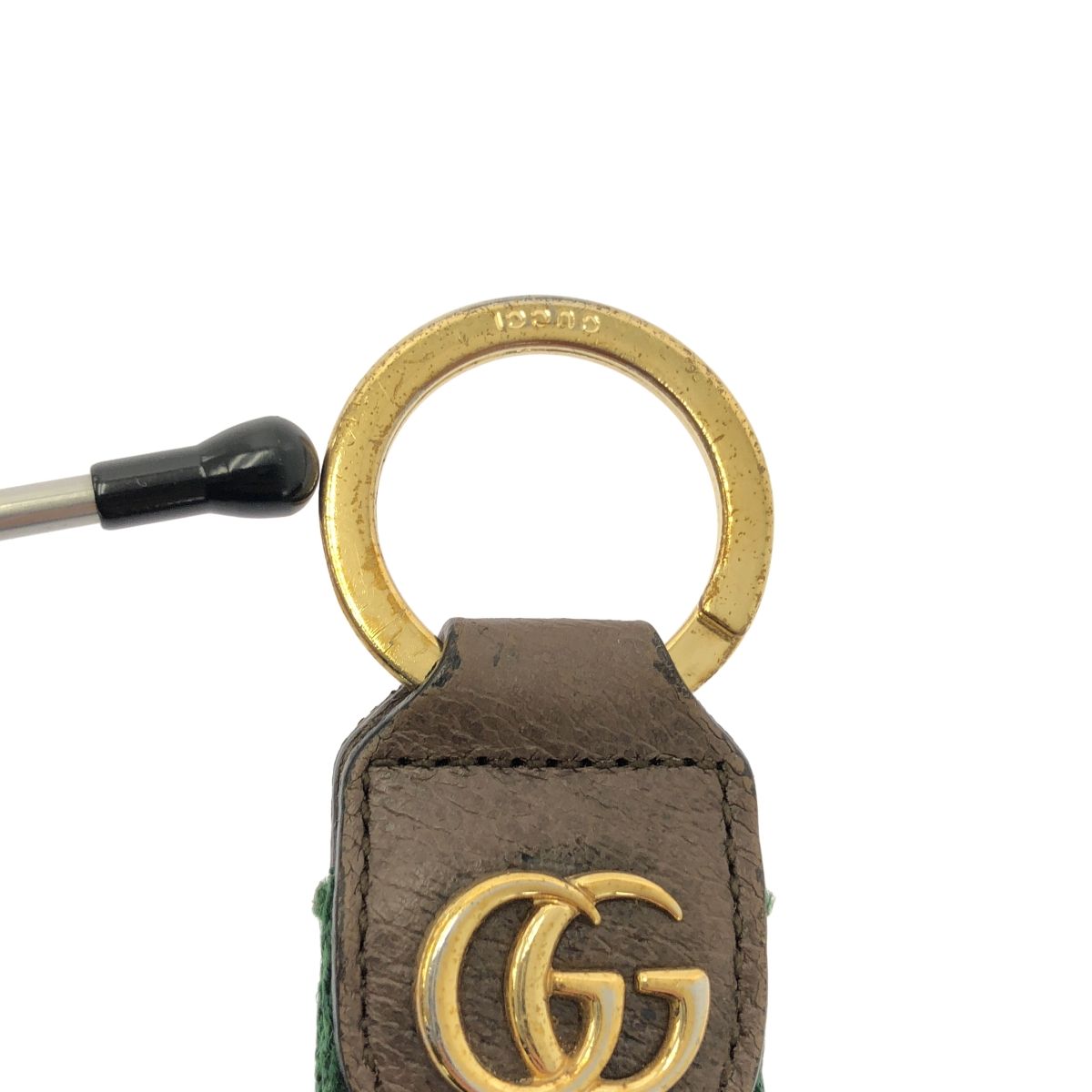 GUCCI / グッチ | オフィディア GGマーモント キーリング / シェリー