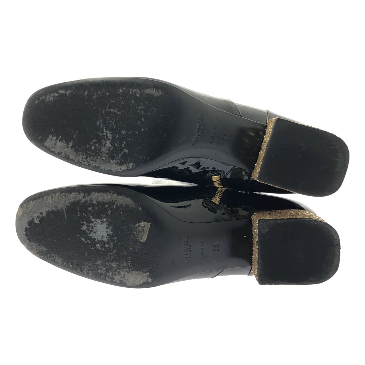 美品】 SAINT LAURENT PARIS / サンローランパリ | パテントレザー