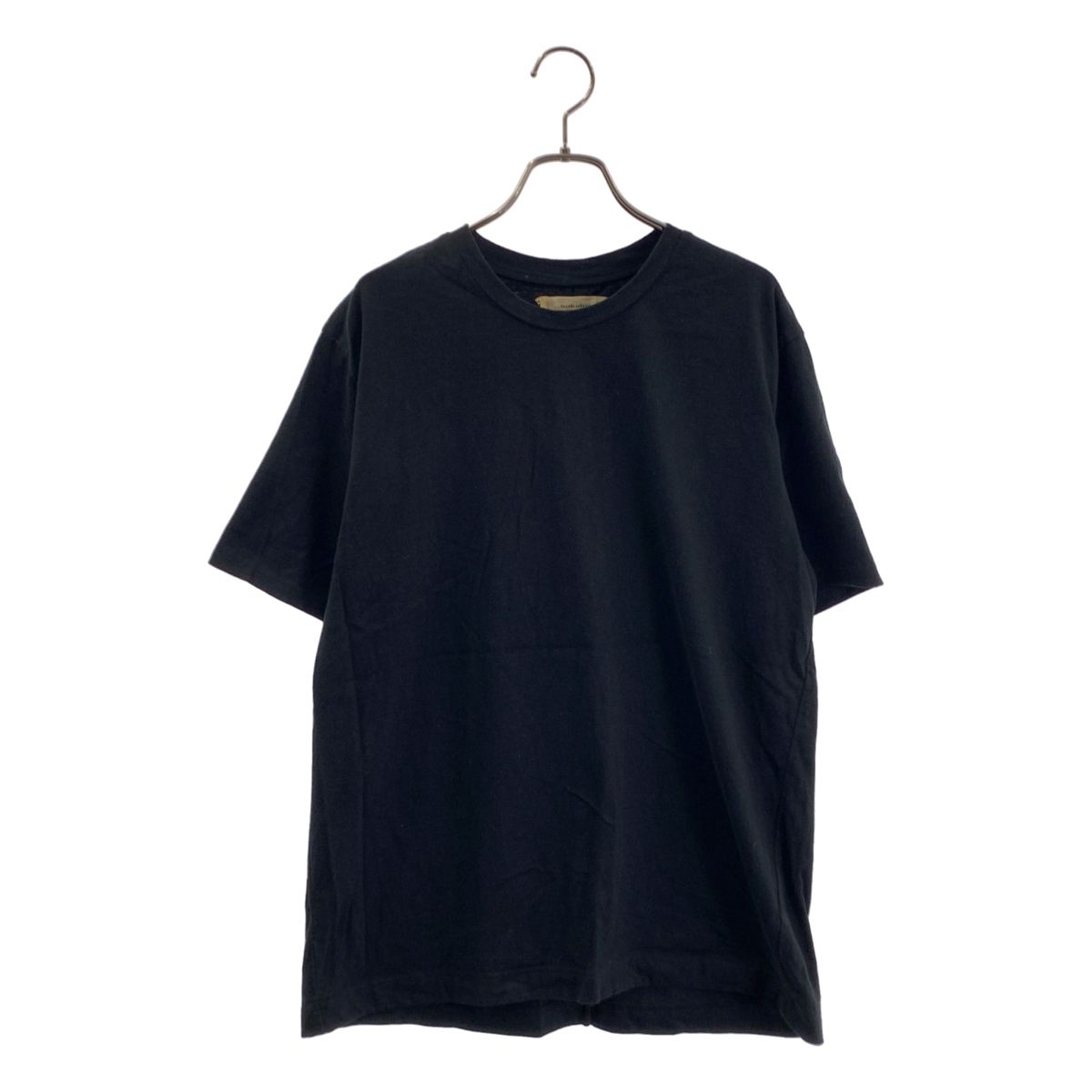 トップス suzuki takayuki knitted t-shirt black T-shirt suzuki takayuki – PAPERSKY STORE