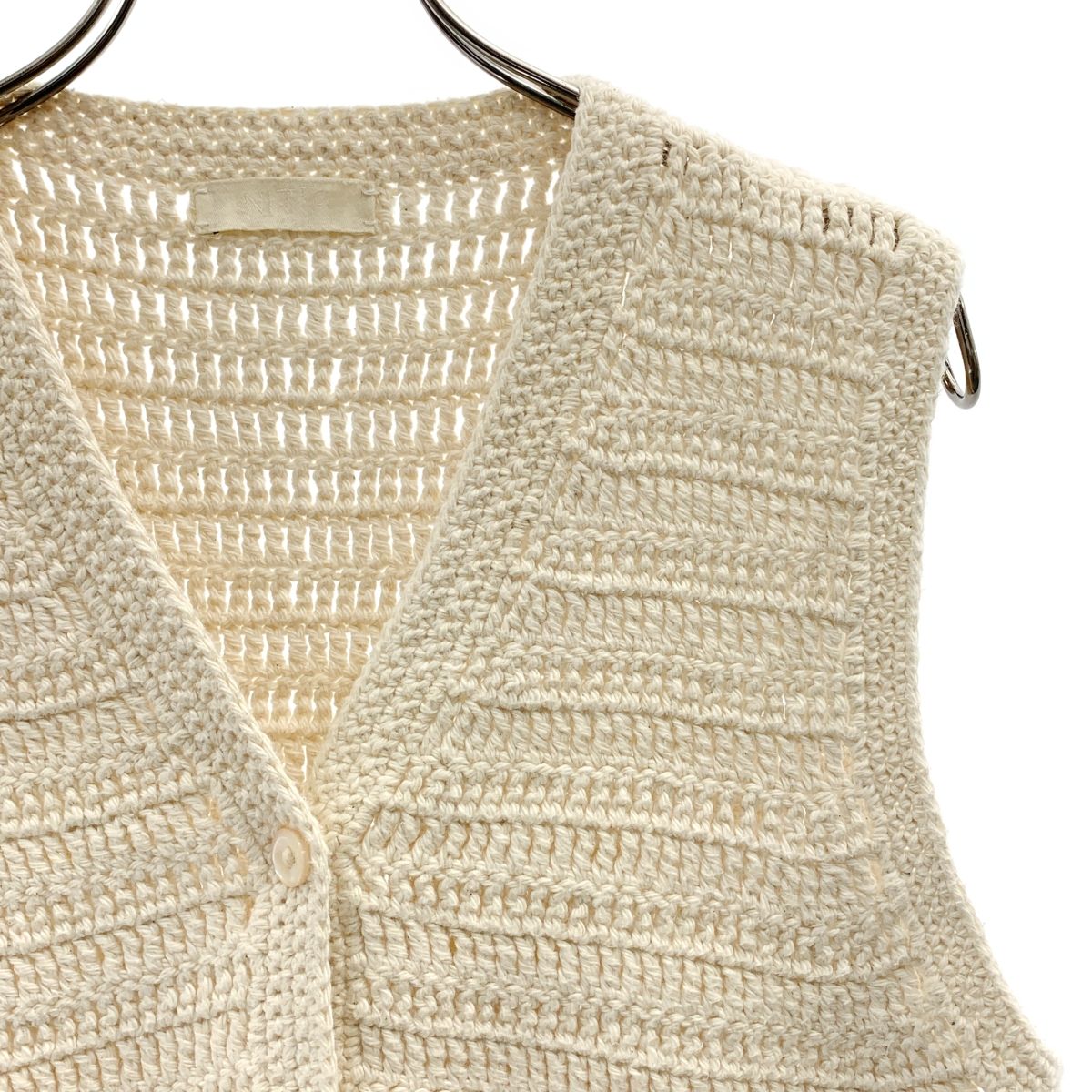 None / | NITTO / ニット Jasmin Vest ベスト | アイボリー