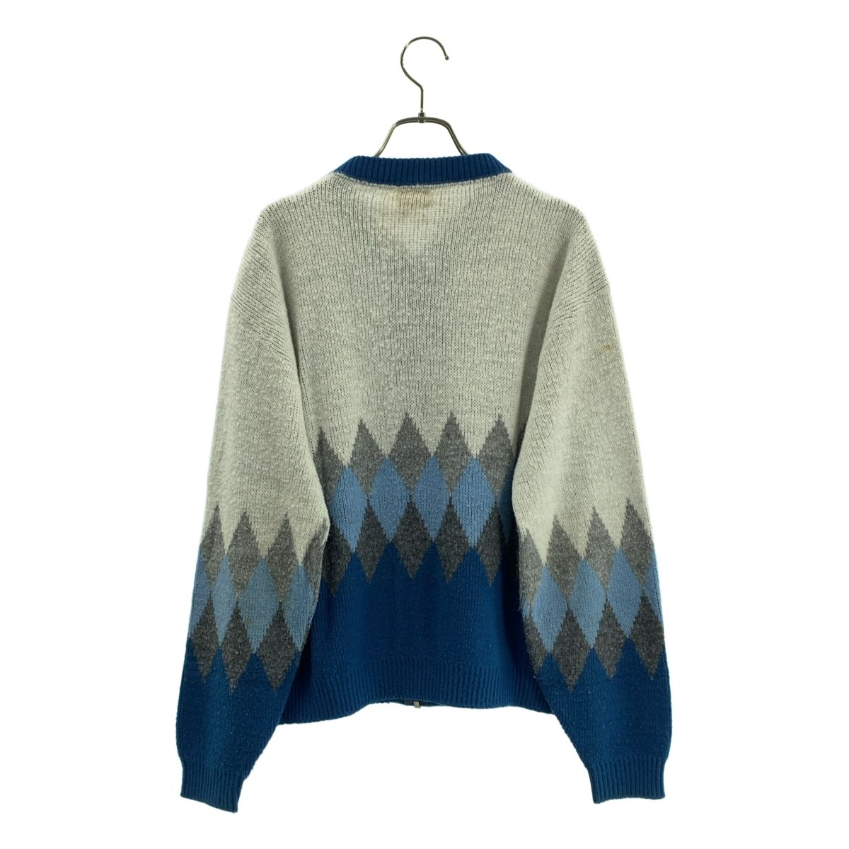 VINTAGE / ヴィンテージ古着 | BRENT / アーガイル ジップアップ