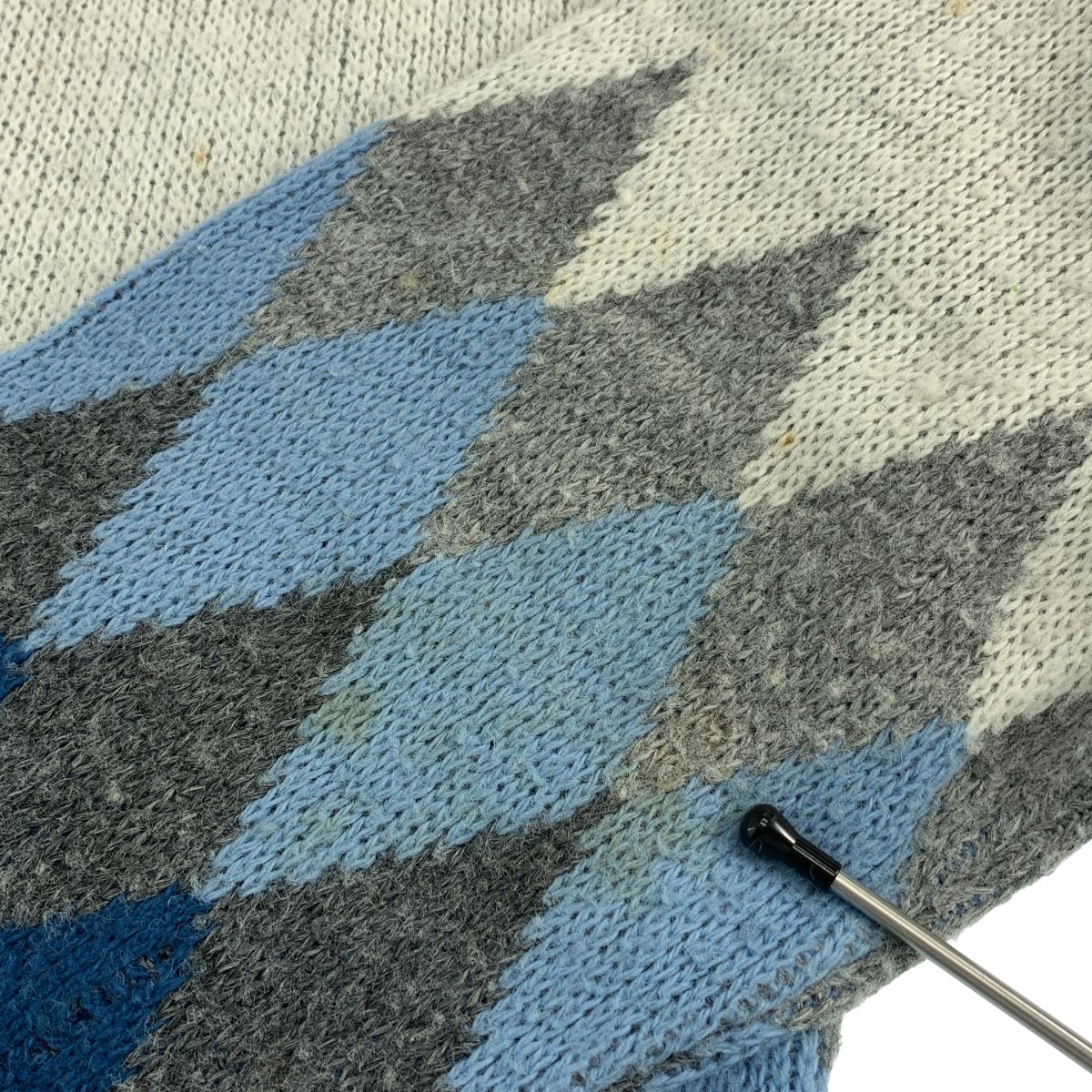 VINTAGE / ヴィンテージ古着 | BRENT / アーガイル ジップアップ