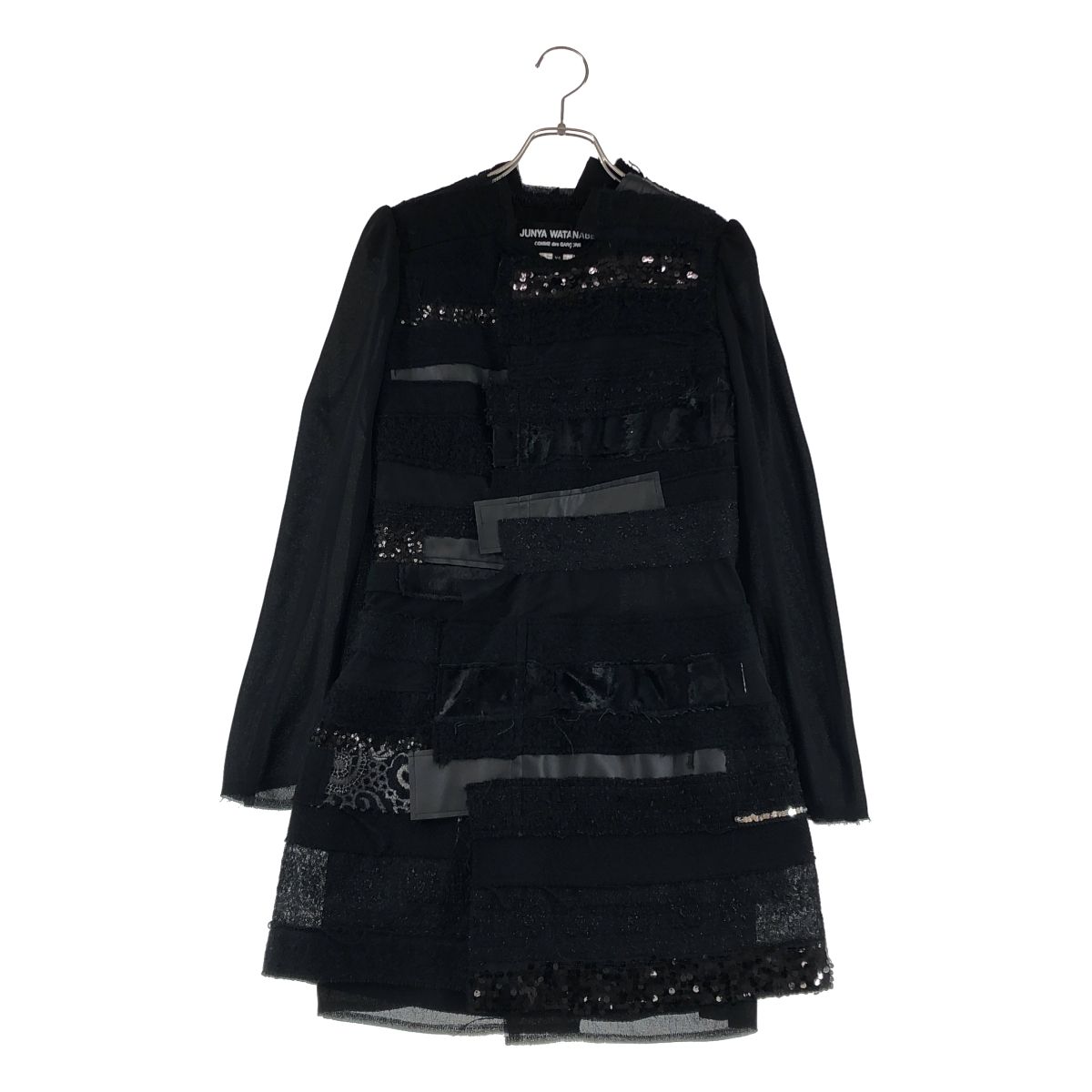 JUNYA WATANABE 14AW 異素材 切替 ロングジャケット JUNYA WATANABE 14AW 異素材 切替 ロングジャケット JUNYA WATANABE