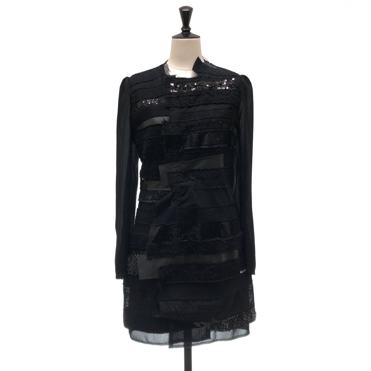 JUNYA WATANABE 14AW 異素材 切替 ロングジャケット JUNYA WATANABE