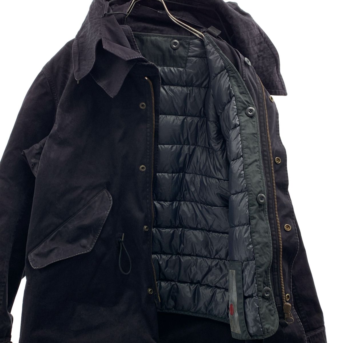 Ten c / テンシー | Parka with Down Liner ベンタイルナイロン ダウン 