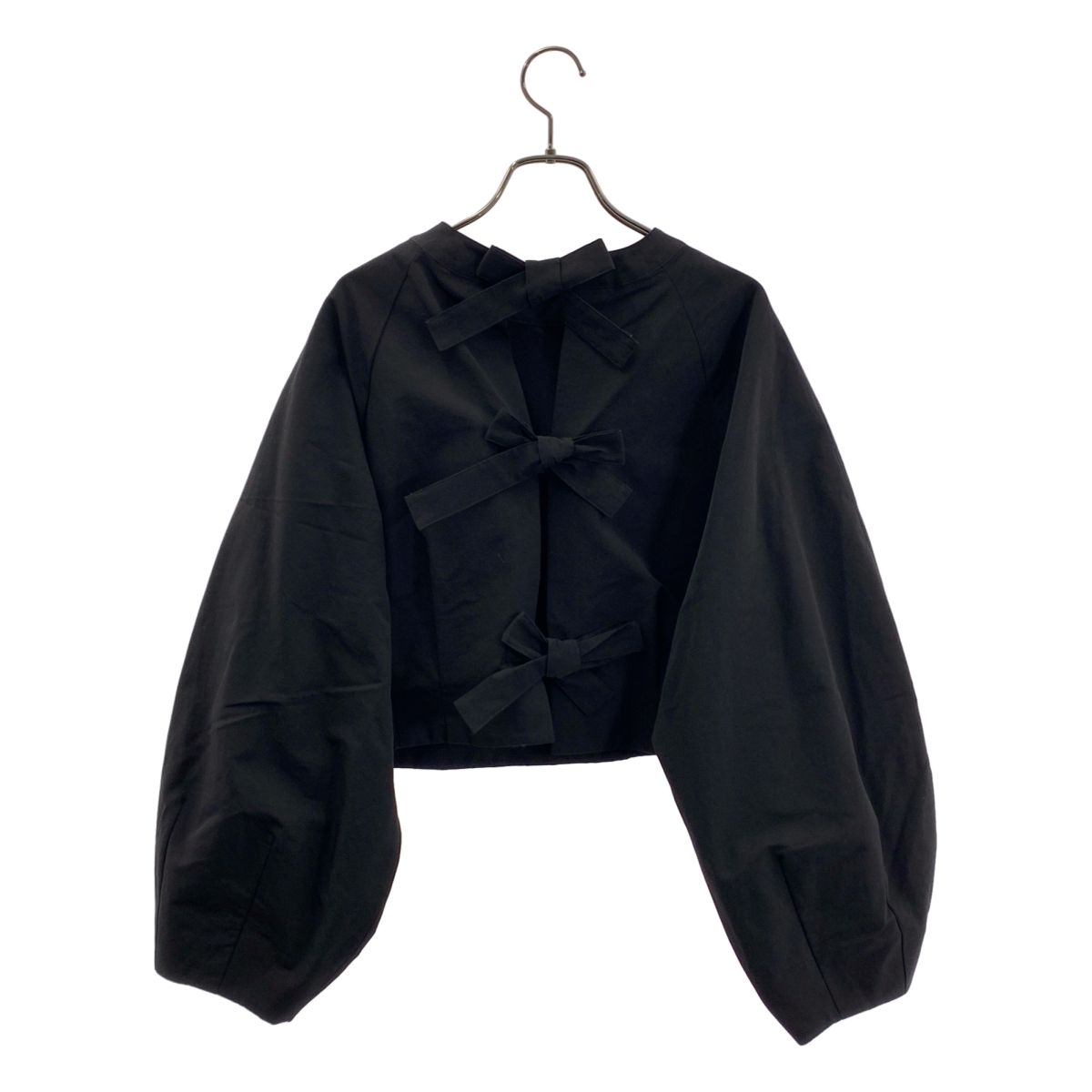美品】 LOHEN / ローヘン | コットン ナイロン ノット 2way ブラウス 