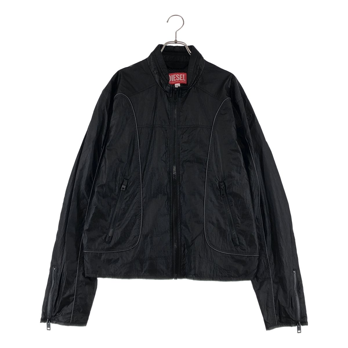 ディーゼル DIESEL J-BLINKID-A 24ss 美品】 DIESEL / ディーゼル | J-BLINKID-A パネル切替 ジップアップ