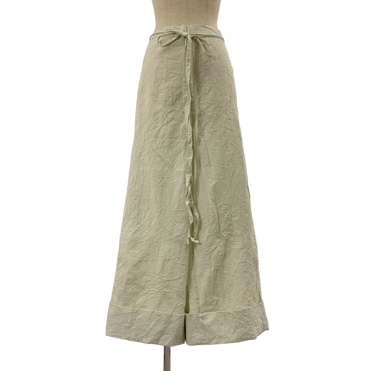 DANIELA GREGIS / ダニエラグレジス | コットン シワ加工 ラップ