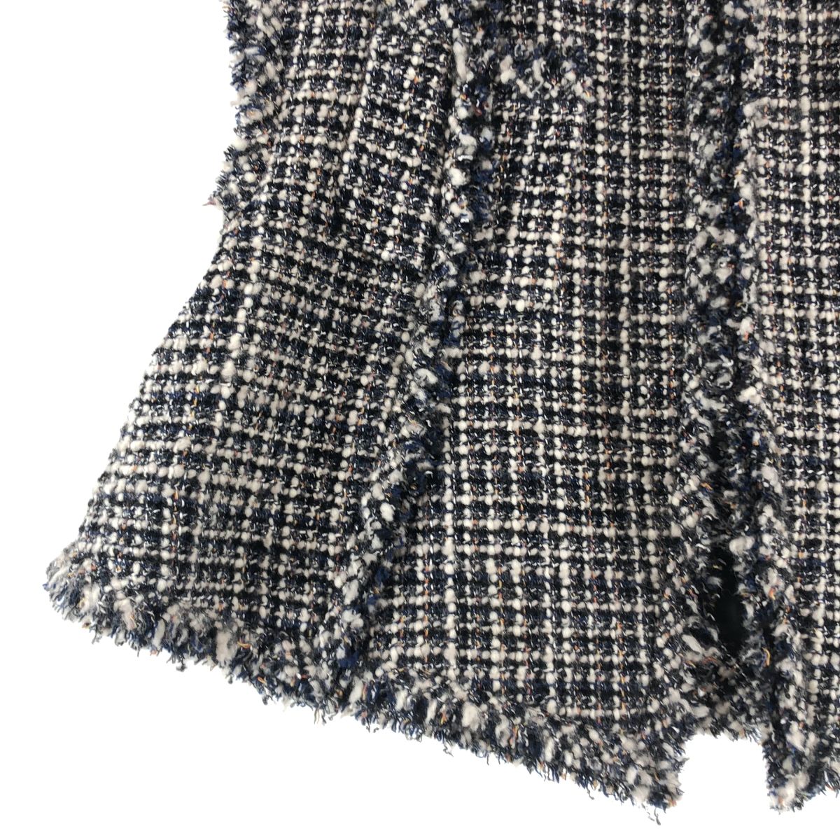 美品】 sacai / サカイ | 2024AW | Tweed Vest カットオフ ツイード