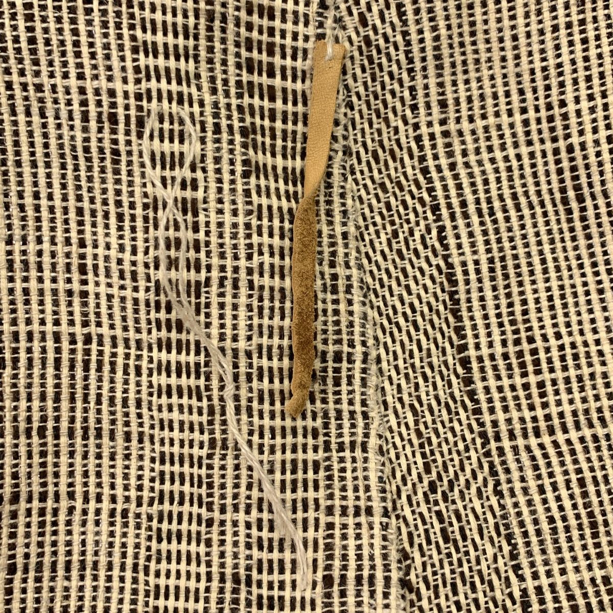 【美品】  ISABELLA STEFANELLI / イザベラステファネリ | Amedeo アメデオ 手織り シルク混 ノーカラージャケット | アイボリー / ブラック | メンズ 美品】 ISABELLA STEFANELLI / イザベラステファネリ | Amedeo