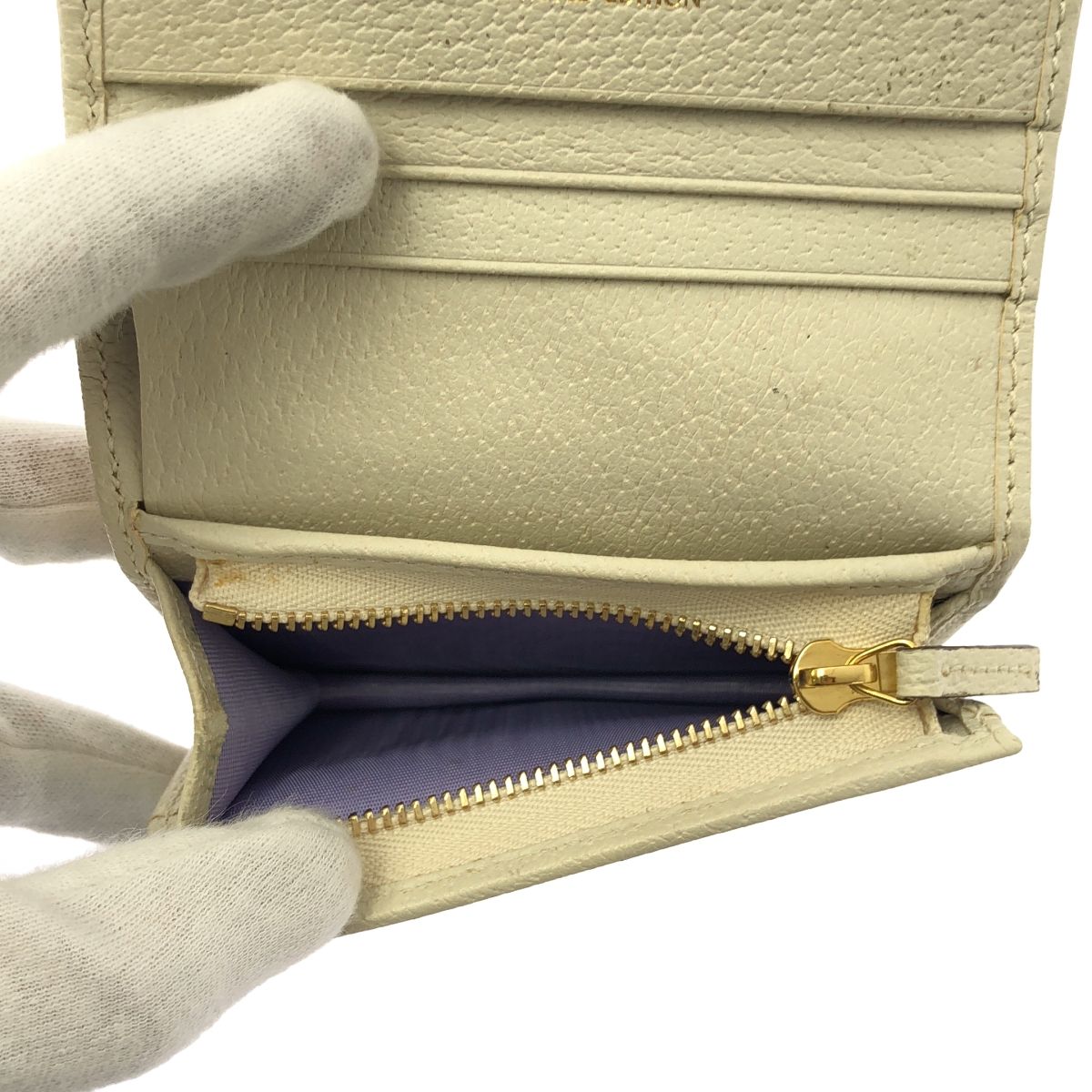 美品】 GUCCI / グッチ | GGマーモント フラワー キャンバス 二つ折り