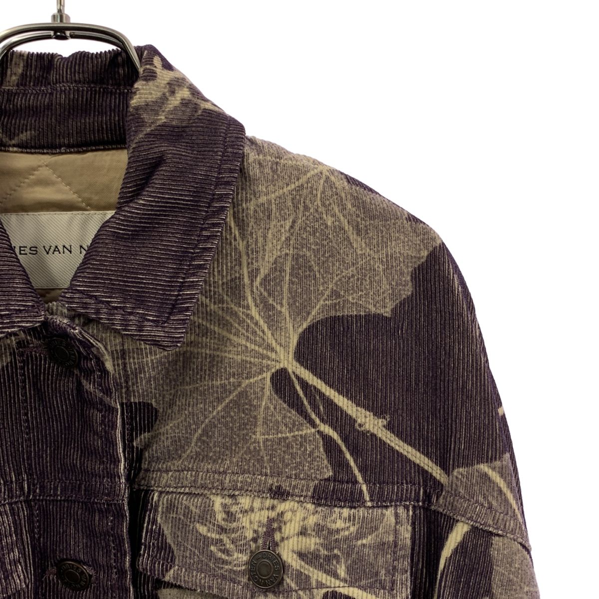 DRIES VAN NOTEN / ドリスヴァンノッテン | 2023AW | Purple Pressed